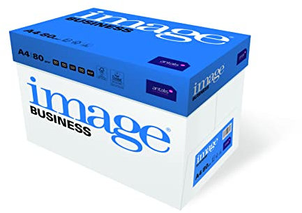 Image Business Kopierpapier 80g/m², A4, CIE 161 weiß, FSC mix credit - 1 Karton, 5 Packungen, 2.500 Blatt