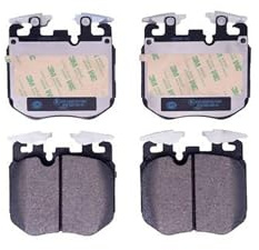 HELLA 8DB 355 039-461 Brake pad set - prepared for wear warning indicator - T2541 - for e.g. BMW