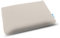 Yogan Cojín para la cabeza (1 pulgada) para yoga/pilates | Funda exterior de algodón orgánico (extraíble y lavable) | Funda interior con relleno de fibra reciclada | 30 cm x 20 cm x 2,5 cm (blanco