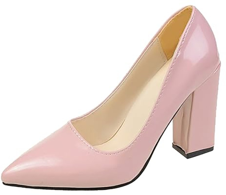 Pumps Women's High Heels Wedding Shoes Dress Shoes Women's Shoes Elegant and Comfortable Heel Shoes Mary Jane Shoes Evening Shoes with Block Heel Lace Shoes Party Low Shoes Suit Shoes Bridal Shoes