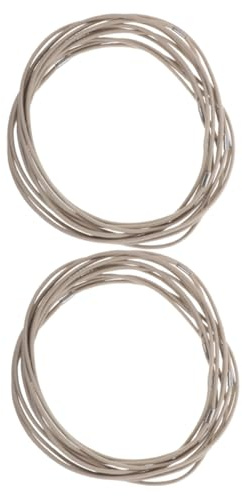 Artibetter 20pezzi Morsetto Antiurto Per Microfono Condensatore Anelli in Gomma Fasce Elastiche Per Supporto Microfono Clip Fissaggio Antivibrazione Per Accessori