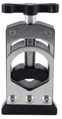 ACOLY Guide de coupe pour tubes de fourche avant de vélo et raccourcissement des potences de guidon (fibre de carbone, aluminium et acier) (noir)