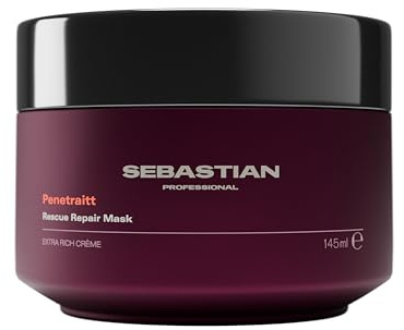 Sebastian Professional Penetraitt | Mascarilla Revitalizante | Reparación Transformadora y Cabello Suave en Minutos | Para Cabello Dañado, Debilitado | 150ml