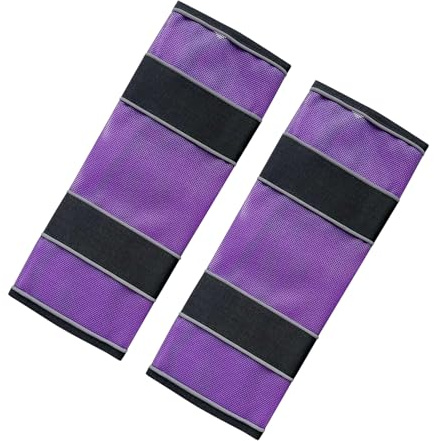 Envoltura para patas de caballo con absorción de impactos, protectores para patas de caballo, envoltura para piernas con exterior reforzado y protectores de sistemas de cierre de gancho seguro