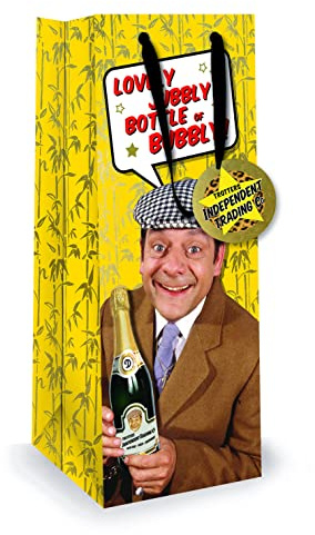 Only Fools & Horses Bottle Gift Bag, Birthday Gift Bag Wine Bottle Bags