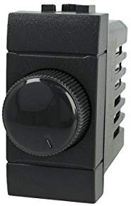 Sandasdson SD80034 - Regulador de intensidad con empuñadura de 220 V, color negro, compatible con Bticino Living