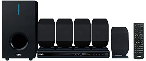 Naxa Electronics ND-864 5.1 Channel High-Powered Home Theater DVD & Karaoke Speaker System