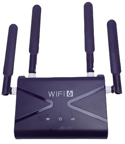 MAJONMMERD 4G LTE WiFi-router, Dual Band Trådlöst Internet med 300 Mbps Hastighet, Kompatibel med Flera LTE-band, för Hemmet och på Språng, Anslutning för Upp Till 32 Enheter