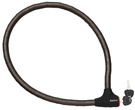 MV-TEK Schloss Python Schwarz 18 x 150 cm (Schlösser Spiral)