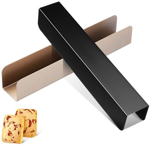 UPKOCH Stampo Per Biscotti Rettangolare 9.69 Pollici in Acciaio Inossidabile Set 2 Formine Antiaderenti Per Biscotti Mirtillo Decorazioni Natalizie Cottura Fai-Da-Te