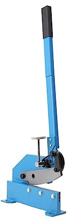 SUDEG Heavy Duty Manual Metal Shear Cutter, 200mm Carbon Steel Plate Flat Metal Steel Sheet Cutting, Blue