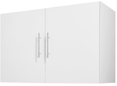 VEVOR Wandschrank für Waschküche Wandschrank, 2-stöckiger Wandhängeschrank (406 x 914 x 610 mm) mit 2 Türen, Schrank-Organizer mit verstellbarem Regal, für Küche Garage Wäscherei