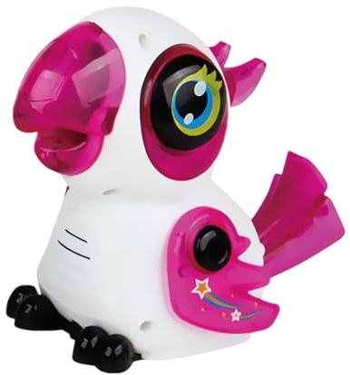 Induktionslinjer följer robotleksaken - induktiv robotleksak papegoja, tecknad papegoja, leksaksrobotar interaktiv - multifunktionella robotar följer markeringslinjer