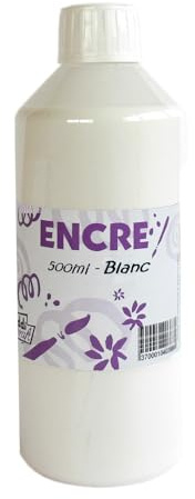 Oz international Encre à Dessiner Blanc 500 ML