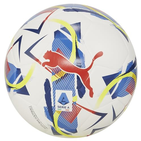 PUMA Ballon de Football Hybride Orbita Serie A 5 White Multicolor
