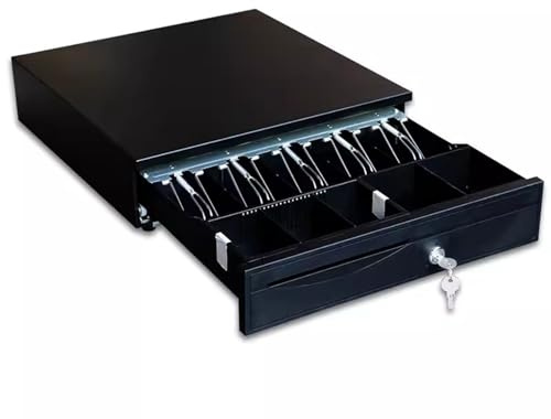 registrazione cassa con chiavi, cassetto cassa, Cassetto portadenaro con inserto for denaro, cassetto portadenaro con apertura automatica, vassoio portadenaro rimovibile, registratore di cassa for 5 b