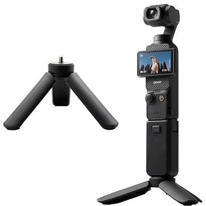 ZGGOZDH per Mini treppiede Tascabile per Fotocamera, Supporto da Tavolo, Selfie Stick per DJI per Osmo Pocket 3/2 Gimbal