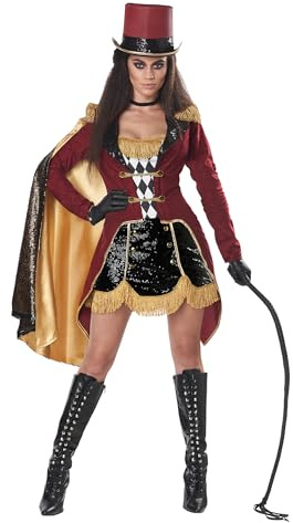 California Costumes Dazzling Ringmaster Costume for Women, Multi-colored, Large