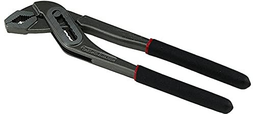 LIANYG Vattenpump tång 20 cm vattenpump tång multifunktionell rörklämma snabbfrigörande vattenrör tång klo spår gemensam tång handverktyg (färg: 20 cm)