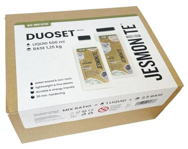Jesmonite Jesmonite AC100 Box Duoset 500ml Liquid & 1250gr Base