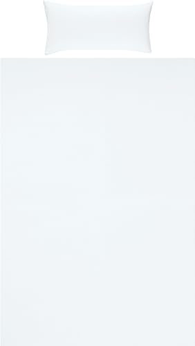 Erwin Müller Bettwäsche Traunstein Single-Jersey weiß Größe 1x 135x200 cm + 1x 40x80 cm