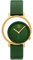 Danish Design Damenuhr Lederband grün ⌀32mm IV32Q1271