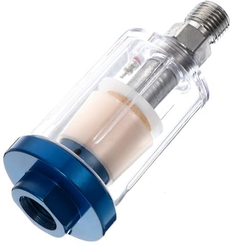 Housoutil Filtro Separatore in Acqua e Olio Per Spruzzo Ingresso e Uscita Adatto Per Compressore d Aria e Utensili Pneumatici