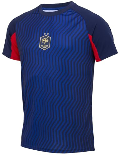 FFF Officiell kollektionströja det franska fotbollslaget, Färg: blå, XXL