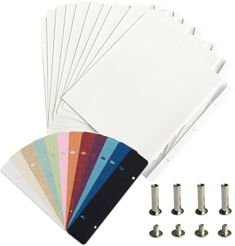 Vienrose Photo Album Self Adhesive Refill Pages 31.5x32.5cm | Sticky Blank Pages, Supplementary Inner Pages, 4X6 8X10 Photos, Photo Scrapbook
