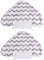 Shark Lift-Away Pro & Genius Steam Pocket Mop S3973 Replacement Parts - Microfiber Triangle & H-Shaped Mop Pads Combo Pack