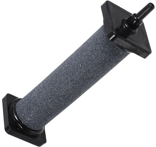 TOYANDONA Pierre à Air pour Hydroponie et Aquarium en Pierre Noire, Diffuseur D'oxygène Facile à Installer pour Pompe à Air, pour Bassin et Aquarium