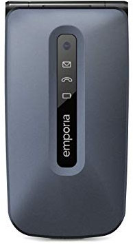 Emporia ACTIVEglam 4G Blueberry 5,6 cm (2,2 Zoll), einfach zu bedienende Klappschale, offizielle Version in Großbritannien und Irland