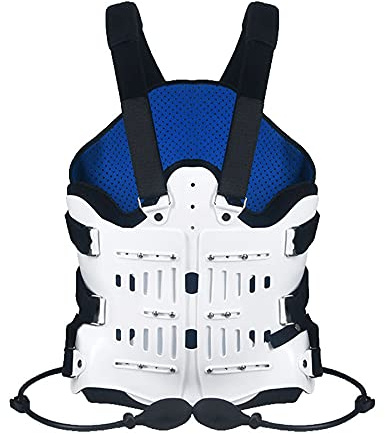WILLQ Orthèse Colonne Vertébrale Lombaire pour Les Fractures des Vertèbres Lombaires et Bossu avec Stabilisateur de Protection Amovible Gonflable Fixe Aligneur Posture Orthèse Thoracique