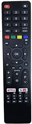 Nuovo Telecomando GCBLTV9MU Sostituzione del Telecomando per Saba Changhong CHIQ TV U58G7N L32H7L/N U43H7L/N U50H7L/N U55H7L/N L32G7N L40G7N SA32S48N1 SA32S49N1 SA40S58N1