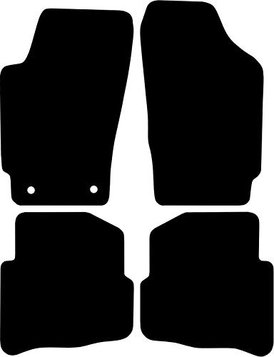 Kovvar Fußmatten passend für Volkswagen Fox 2005-2011 | Qualität: Basic