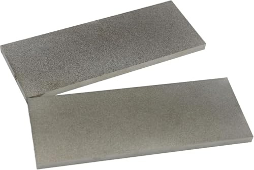 CBN Sharpening Stone 8 Inch Double-Sided Whetstone Knife Sharpener 8 x 3, for Sharpening High Speed Steel, Special Steel, for Both Household and Professional Use (400&1000 Grit)