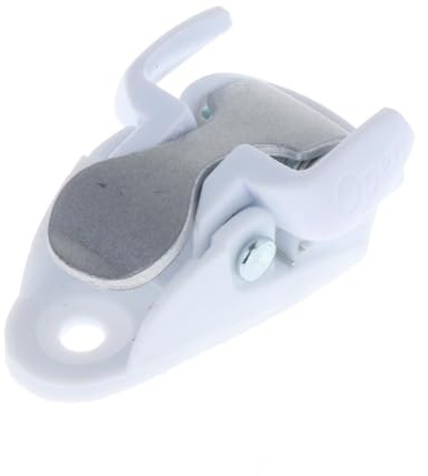 QUXVUIS Skate Spider for Buckle Inline Skate Spider Clasp Accessories Kicking Up Skating Game Stores In Pocket Or Put Into Shoes Outdoor Skating Belt Strap Clasp Shoes, white Silver, 50mm