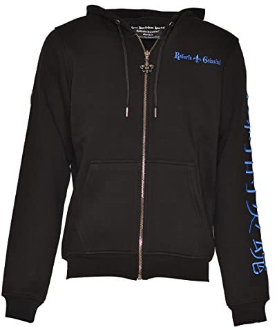 Roberto Geissini Herren Sweatjacke - Inspiring - Black L