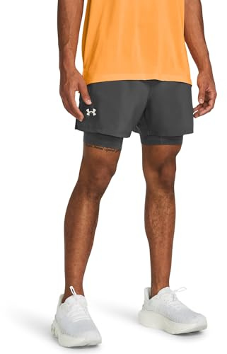 Under Armour Hombre UA LAUNCH 5'' 2-IN-1 SHORTS Pants