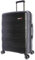 Coronel Tapioca Reisegepäck Kabine Koffer 55 x 40 x 20 cm Reisekoffer Kabinenkoffer Robuster Kabinenkoffer Trolley Flugzeugtrolley mit 4 360° Rollen und Schloss, Schwarz, 64x45x25 cm, Medium