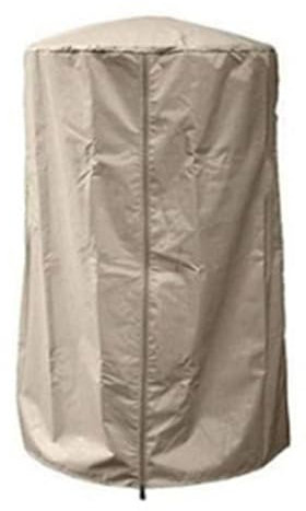 perfk Cubierta del Calentador Cubierta Protectora del Calentador Bolsa de Almacenamiento Protectora Impermeable al Aire Libre jardín Calentador de Patio, Beige