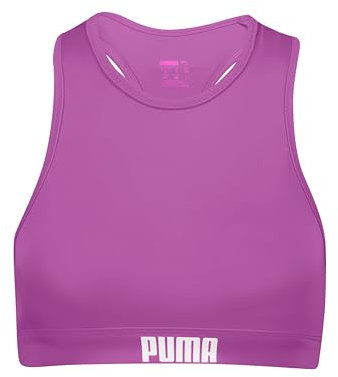 PUMA Damen Raceback Bikini Top, Magenta, L EU