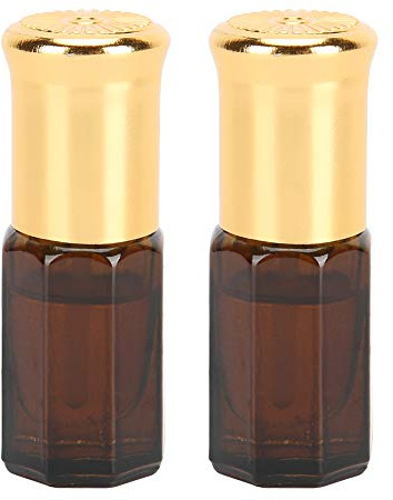 Fauitay Indice de Réfraction Solution Liquide D'huile de Fluide 2 Bouteilles 3 Ml Chacun 1,30-1,80 RI pour les Réfractomètres de Gemm avec du Flacon en Verre pour les Tests de Pierres