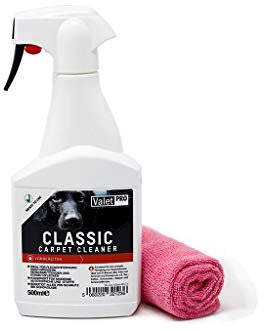 detailmate ValetPro Classic Carpet Cleaner Nettoyant pour tapis et coussins + chiffon microfibre 40 x 40 cm