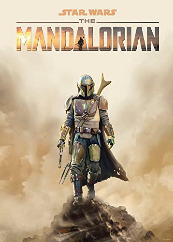 Komar Mandalorian Movie Poster - Größe: 50 x 70 cm, Wandbild, Poster, Kunstdruck (ohne Rahmen), Star Wars