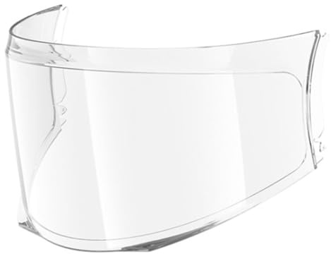 KWTN Motorrad Helmvisier for Shark EVO-ONE 2, EVO ES/EVO GT Motorradhelm-Visier-Brillen-Ersatzlinse – Sicher fahren(Clear)