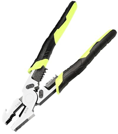 Estrich Für Elektrokabel - 23 Zentimeter Starke Kontaktpresse,Abziehen Zange Für Draht | Und Hauselektrische Arbeit, Einschließlich Trimmen, Teilen, Crimpen, Schneiden, Klemmen Und