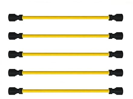 BKDWSK 5 Pezzi Pilates Reformer Accessori per Attrezzature Pilates, Robusto Tubo di Lattice per Resistenza All'allenamento della Premium