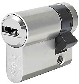 ABUS Bravus.2000 Halbzylinder 10/30 inkl. 3 Schlüssel - Wendeschlüssel-Sicherheitszylinder - Sicherungskarte - Patentschutz bis 2030