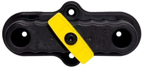 FastCap Level Rack Mount Compatible with Stabila Levels - Secure Storage and Organization, Vertical/Horizontal Mounting, Rattle-Free Cam-Lock - 1 Level Capacity - 03024